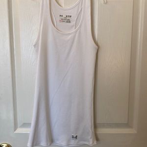 Under Armour white tank